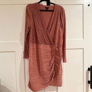 fuzzy long dress Fuzzy Sweater Midi Dress M main image 1
